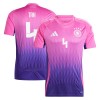 Camiseta Alemania Tah 4 Segunda Euro 2024 Camiseta Alemania Tah 4 Segunda Euro 2024